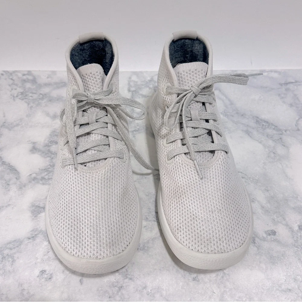 Allbirds white high top Tree Topper sneakers women’s size 8